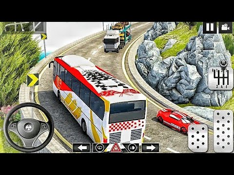 Awesome Offroad Coach Bus Driving Simulator 3d Game | Offroad Bus Driving Simulator Android Gameplay