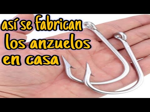 cómo fabricar tus propios anzuelos MUY FÁCIL y económico
