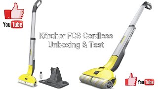 Kärcher FC3 Cordless Unboxing Test und Fazit