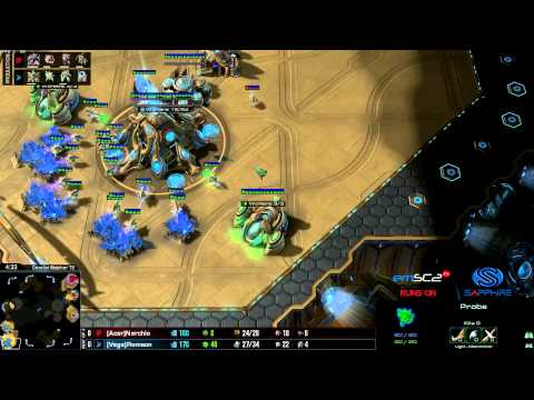 PvZ - Romson vs Nerchio -g1- Starcraft 2 HD polski komentarz Heart of the Swarm