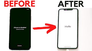 How to Unlock Disabled iPhone without Passcode | FIX iPhone is Disabled, Connect to iTunes