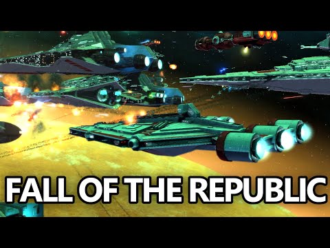 [FINAL BATTLE AT GEONOSIS!] Star Wars Fall of the Republic Mod (Empire at War) Ep22