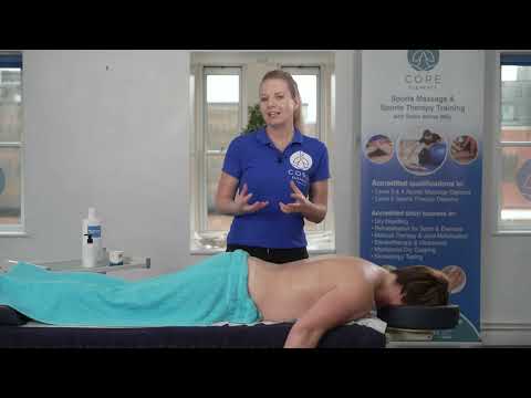 Applying Heavier Pressure to the Back   Sports Massage Techniques mp4