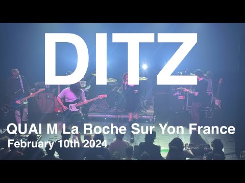 DITZ – Full Live Concert 4K @ Quai M, La Roche‑Sur‑Yon, France – February 10th, 2024