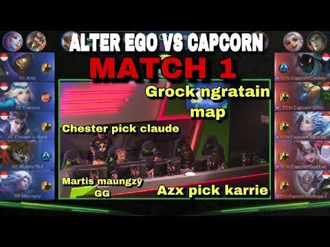 IESPL ALTER EGO VS CAPCORN MATCH 1