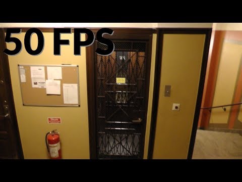 Vintage gated traction elevator @ Doktor Abelins Gata 6, Stockholm