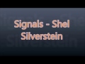 Signals - Shel Silverstein