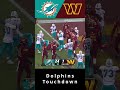 Miami Dolphins vs Washington Commanders Week 13 Game Highlights 2023 🔥 #shorts #nfl #nflhighlights