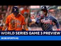 World Series Preview: Astros vs Braves Game 3 [Pitchers, Pick to Win, & MORE] | CBS Sports HQ
