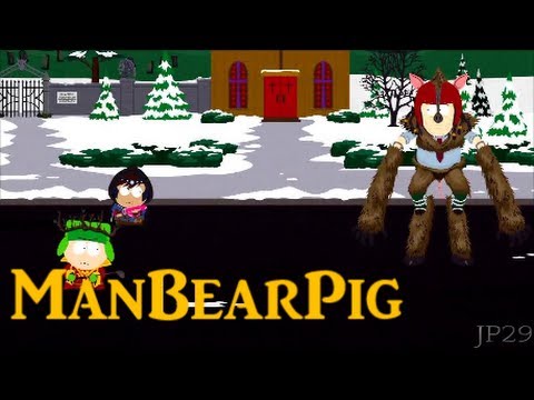 South Park The Stick of Truth - MANBEARPIG! Video