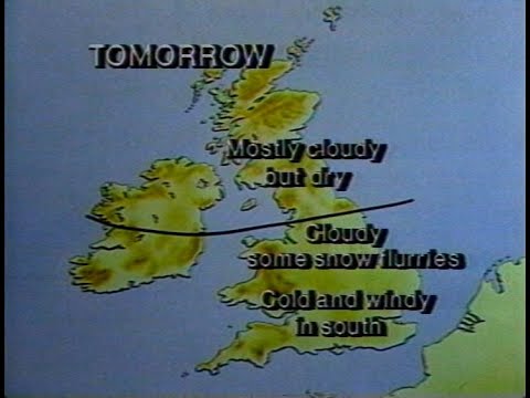Saturday 25th February 1984 BBC2 - News - Sport - Weather - Wales! Wales? - Elgar's Enigma - Rare