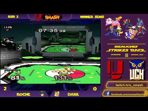 Beauchef Strikes Back 2 - Roche (Marth) vs Dark (Fox) - Winners Semis