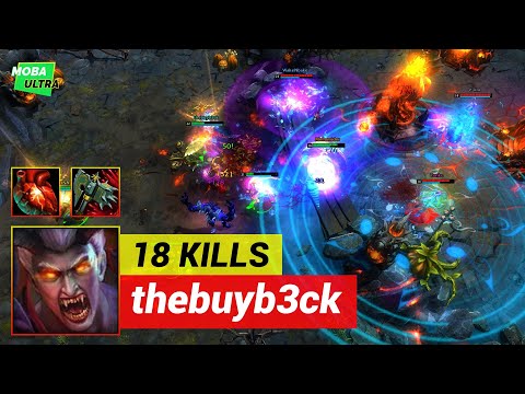 HoN Amun-Ra BEHEMOTH'S HEART with BLOODBORNE MAUL - MVP