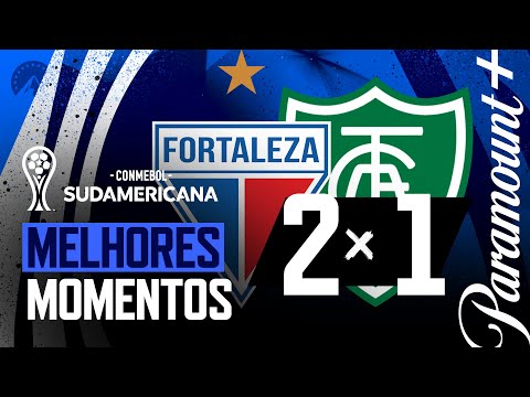 Gols e lances de Fortaleza x América-MG