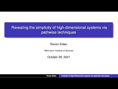 Ronen Eldan - Weizmann Institute of Science