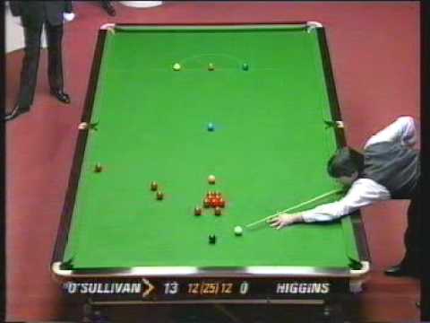 Ronnie O'Sullivan - John Higgins 1996 World Championship