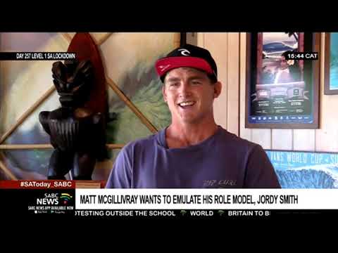 SA's rising surfing star, Matt McGillivray aims to be an international sensation