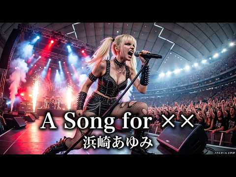 A Song for ×× - 浜崎あゆみ【海外メタルガールが歌ってみた】(J-POP AI Metal Rock Cover)