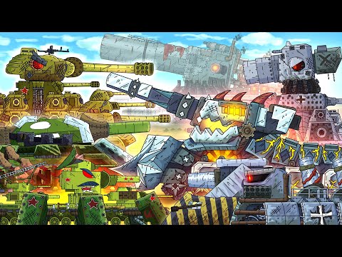 ALL EPISODES of STEEL MONSTERS – Season 7 – Cartoons about tanks
