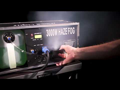 Macchina della nebbia HAZE 3000 watt getto continuo