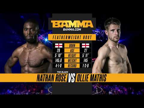 BAMMA 31: Nathan Rose vs Ollie Mathis
