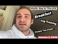 VLOG JANUARY 2 2020 | LEG TRAINING | Day In The Life