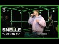 Snelle met nieuwe single ‘5 voor 12’ | 3FM Live Box | NPO 3FM