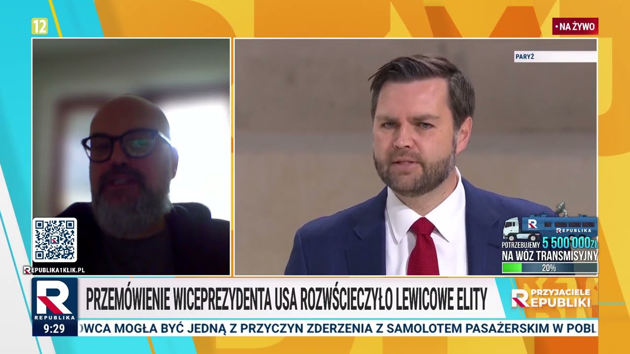 Przemówienie wiceprezydenta USA rozwścieczyło lewicowe elity | Przyjaciele Republiki