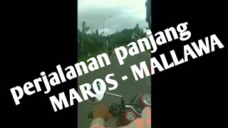 preview picture of video 'perjalanan dari maros ke mallawa'