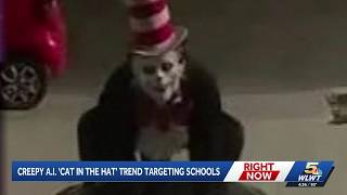 Creepy 'Cat in the Hat' trend targets schools, prompting police to get