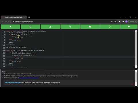0478 IGCSE Class 8 (Part 2 - Pseudo code File handling hands on) - - IGCSE computer science tutor US