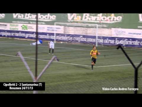 Cipolletti 2 - 2 Santamarina de Tandil (Argentino A)