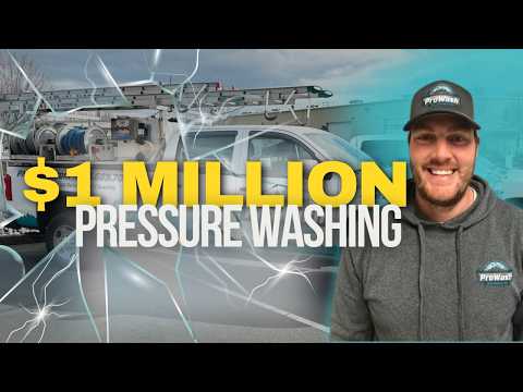 Learn How I Built a $1Million Pressure Washing Business