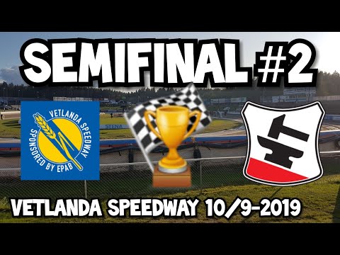 Speedway Vloggen #22 | SEMIFINAL #2 | Vetlanda - Smederna | Elitserien 2019
