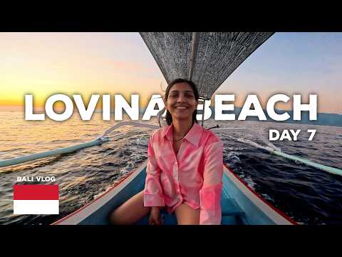 Swimming with Dolphins at Lovina Beach | North Bali | Day 7 in Bali | Bali Vlog