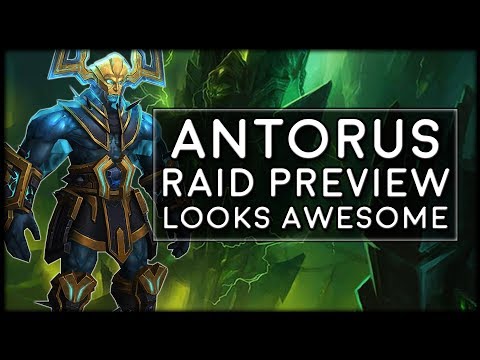 Raid Preview of Antorus the Burning Throne | World of Warcraft Legion