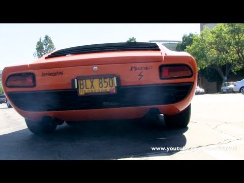 Thumbnail for Orange Lamborghini Miura Startup and Accelerate by orange lamborghini