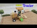 How To Make A Tractor At Home With Cultivator Cardboard Mr Genius Creation