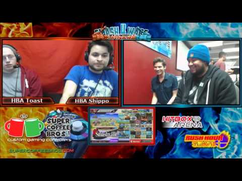 Smash 4 Wars 56 - ADHD (ZSS) vs HBA Gunblade (Marth, DDD) Winner's Bracket