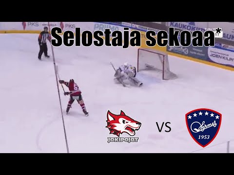 Toni Leinonen LÄMÄRI metrin päästä rankkarista yläriman kautta sisään | 11.1.2019 | Mestis