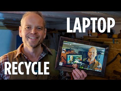 Video-Monitor aus altem Laptop/Notebook basteln | Recycle Projekt [DIY]