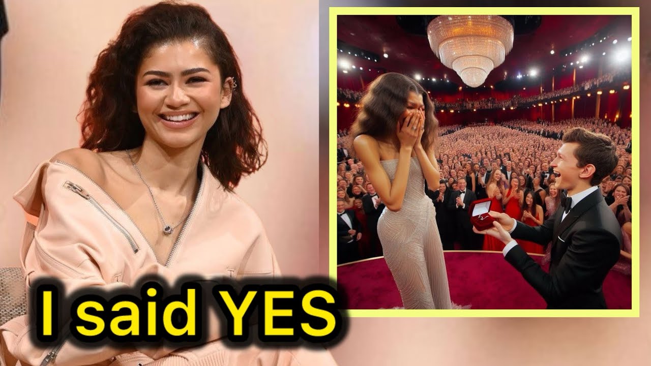 “ Finally He proposed to me “ Zendaya Give An INCREDIBLE Update on Her Relationship With Tom