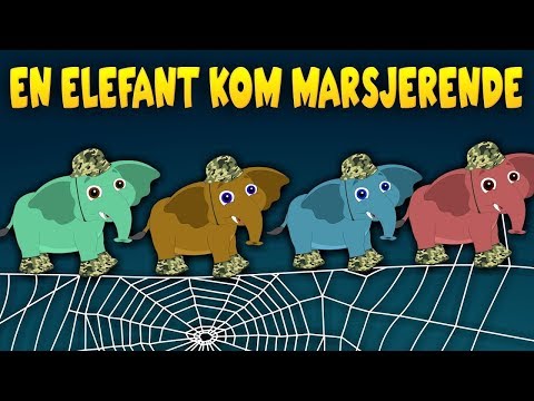 En elefant kom masjerende - Norske Barnesanger