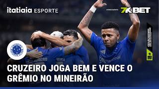 CRUZEIRO VENCE GRÊMIO, DEIXA ZONA DO REBAIXAMENTO E RESPIRA NO BRASILEIRÃO