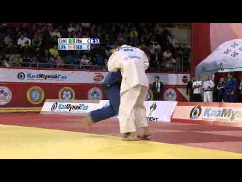 Judo Masters in Almaty 2012: -90kg CAMILO, Tiago (BRA) - LIPARTELIANI, Varlam (GEO)