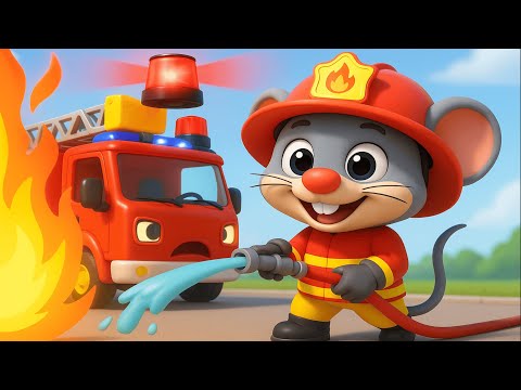 Ce se Aude? Ni-No-Ni-No! E Mașina de Pompieri🚨 - Cântece și Desene Animate Educative de la | TAI TAI