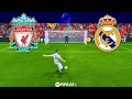 UEFA Champions League | LIVERPOOL vs REAL MADRID | [Penalty shootout] FIFA 23