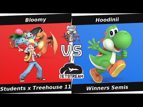 Students x Treehouse 11 Winners Semis - Bloomy (PKM Trainer) Vs. Hoodinii (Yoshi) - SSBU