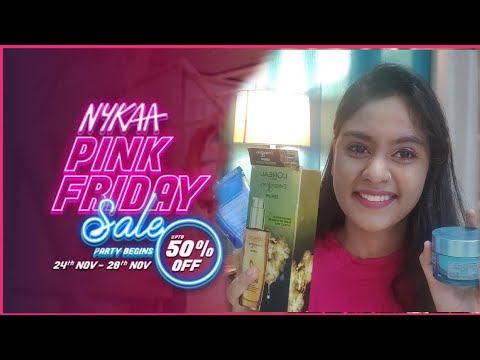 BIG BRAND, BIGGER OFFER| Nykaa Pink Friday Sale Upto 50% | Product Recommendation