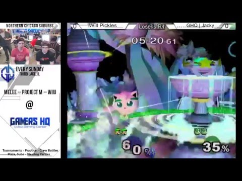 GHQ Weekly [3/13/16] - Will Pickles (Luigi) vs. GHQ | Jacky (Jigglypuff) - SSBM - Loser's R4